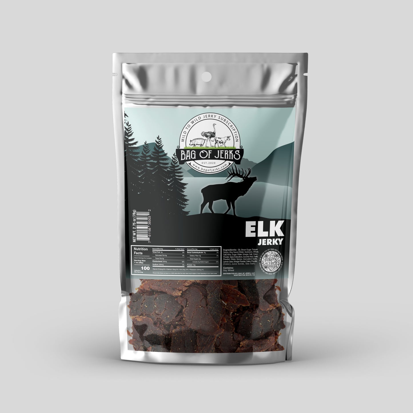 Elk Jerky – Bold Flavor, Lean Fuel, Wild Spirit