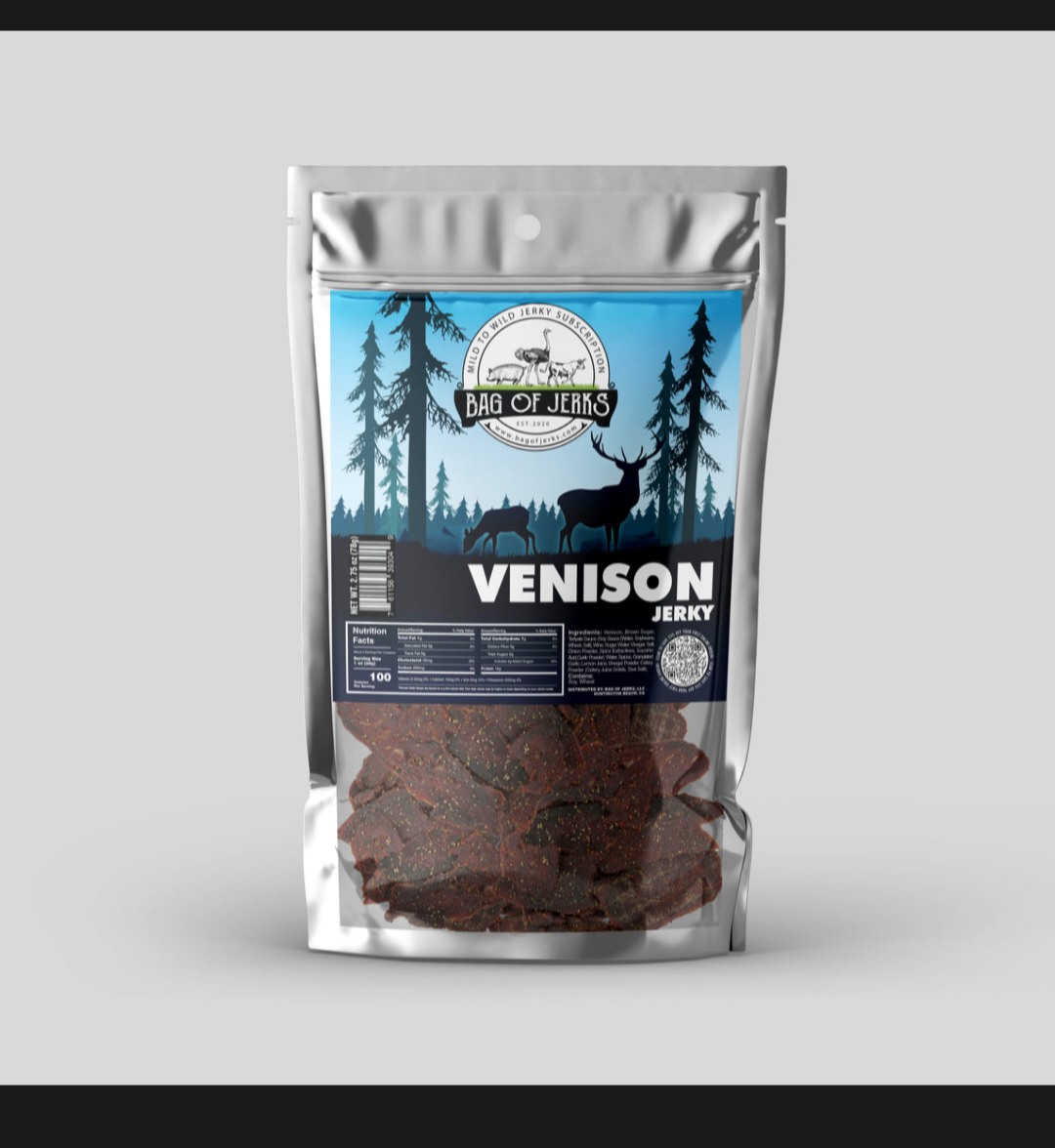 Surf & Turf Exotic Jerky Box (6) bags