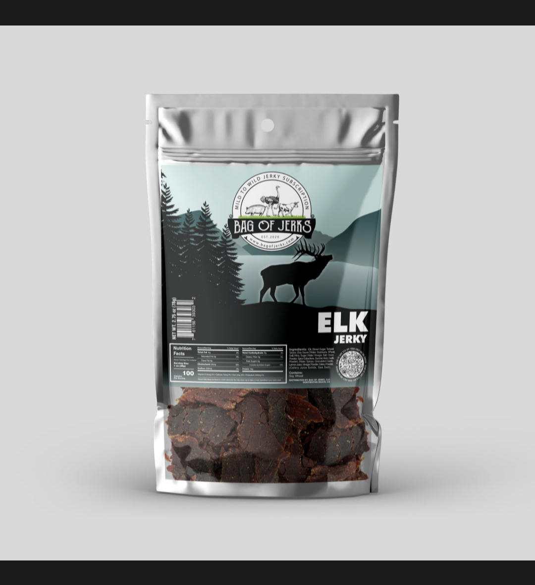 Surf & Turf Exotic Jerky Box (6) bags