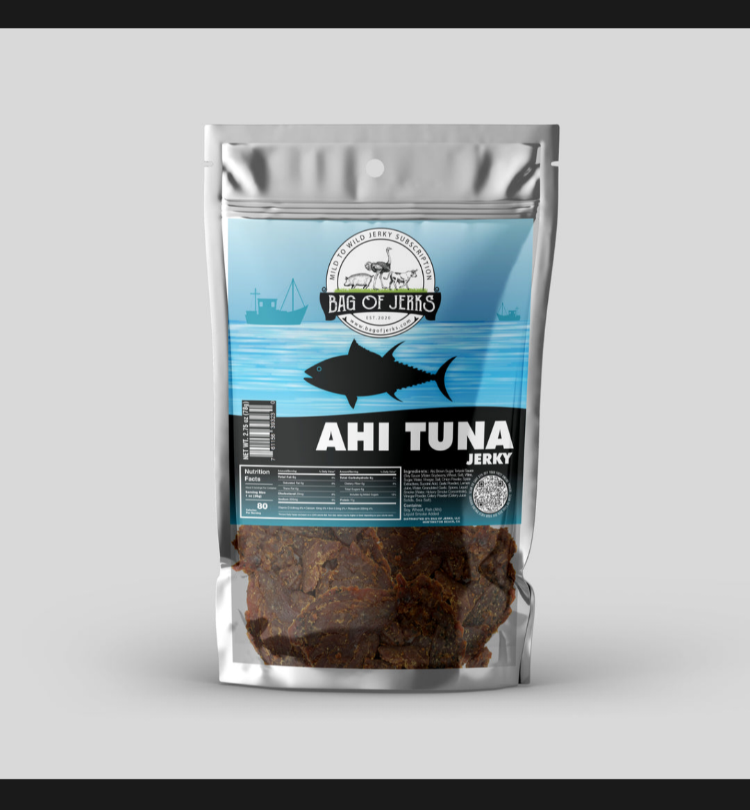 Surf & Turf Exotic Jerky Box (6) bags