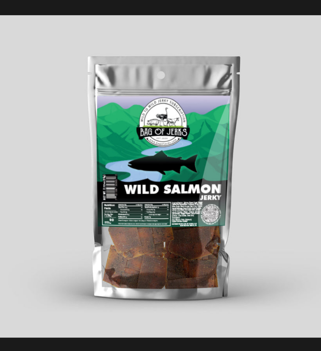 Surf & Turf Exotic Jerky Box (6) bags