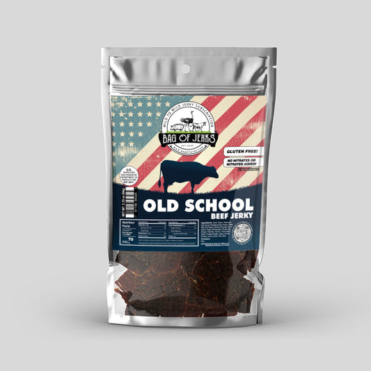 Old School Beef Jerky – Just Meat and Salt, Like Grandpa Made It