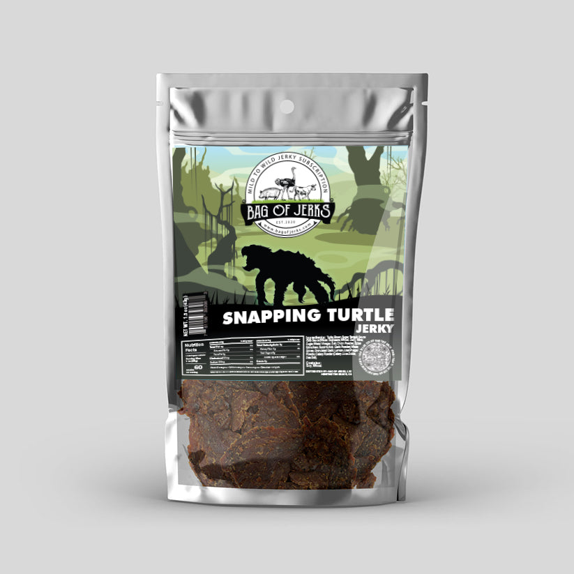 Snapping Turtle Jerky – Exotic Bite with a Swampy Swagger
