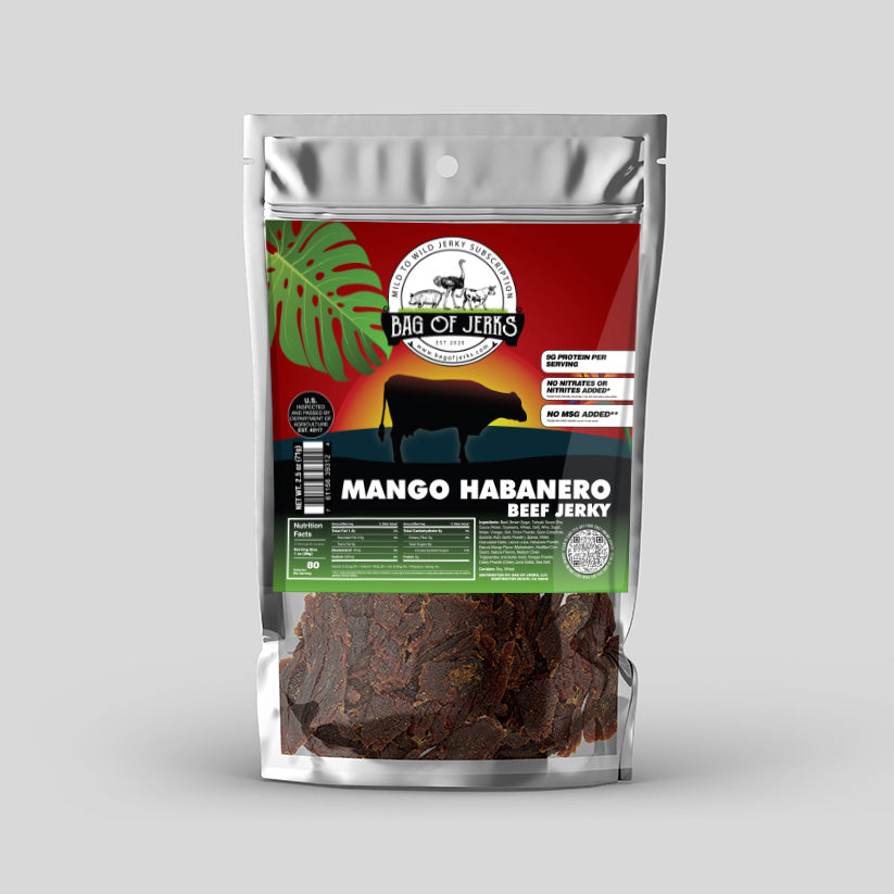 Mango Habanero Beef Jerky – Sweet Heat with a Fiery Kick
