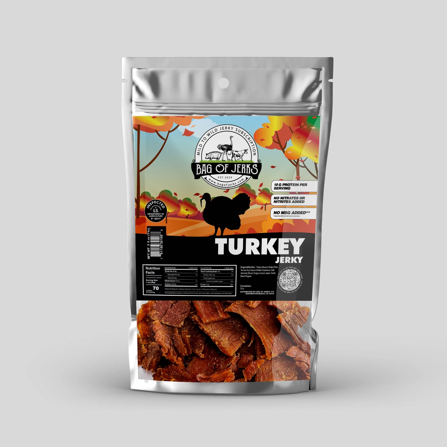 Original Turkey Jerky – Thanksgiving in Your Pocket