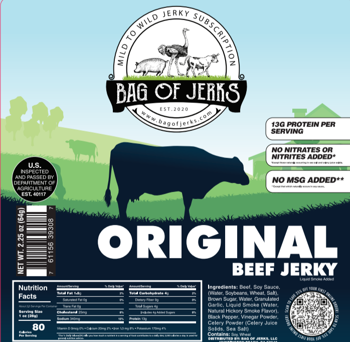Original Beef Jerky – Classic Flavor, No Nonsense