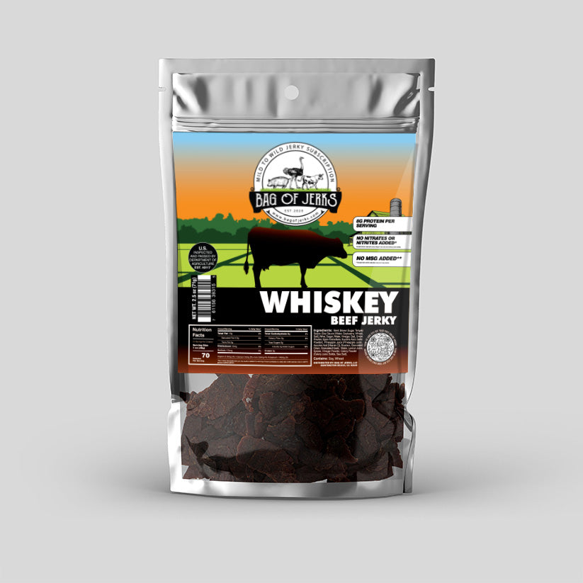 Whiskey Beef Jerky – Smoky, Sweet, and Boldly Boozy