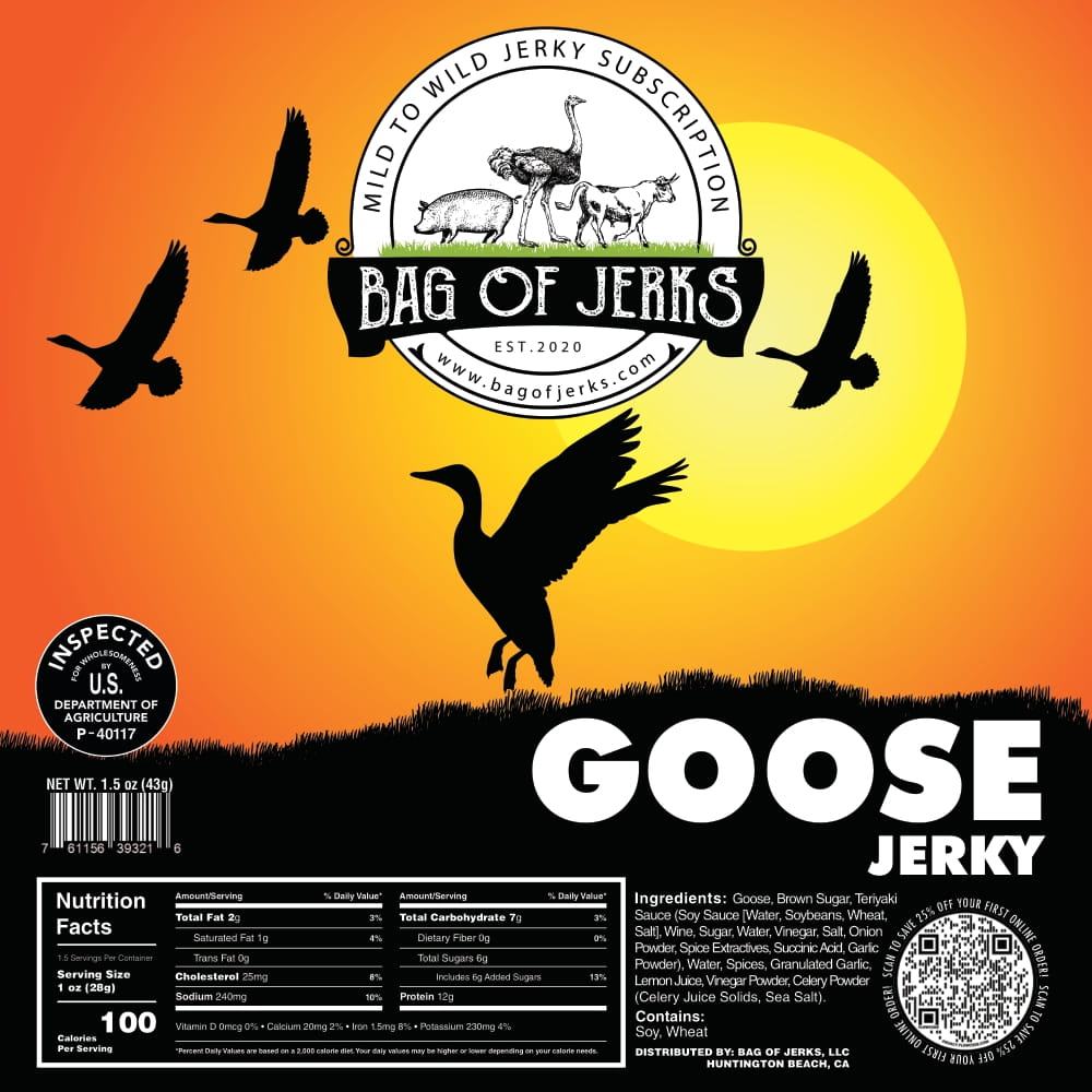 Goose Jerky-Bag of Jerks