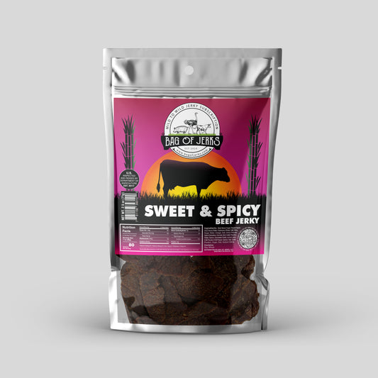 Sweet & Spicy Beef Jerky – Bold Flavor, Balanced Kick