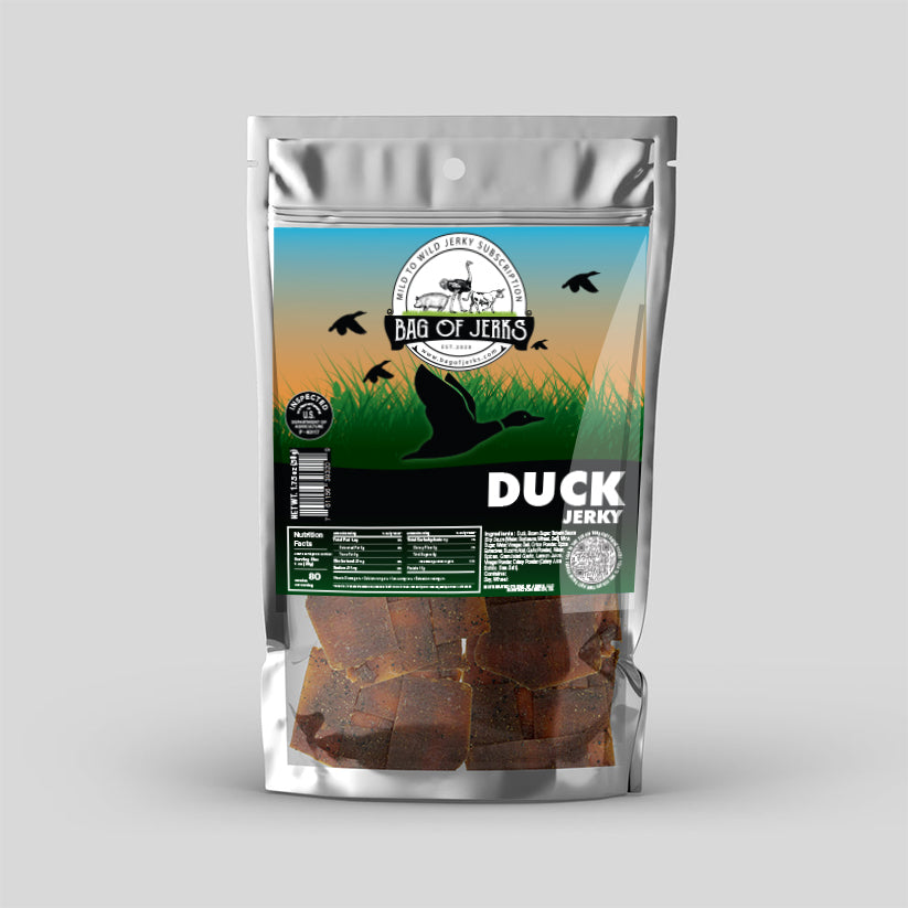 Duck Jerky – Rich, Bold, and Perfectly Gamey