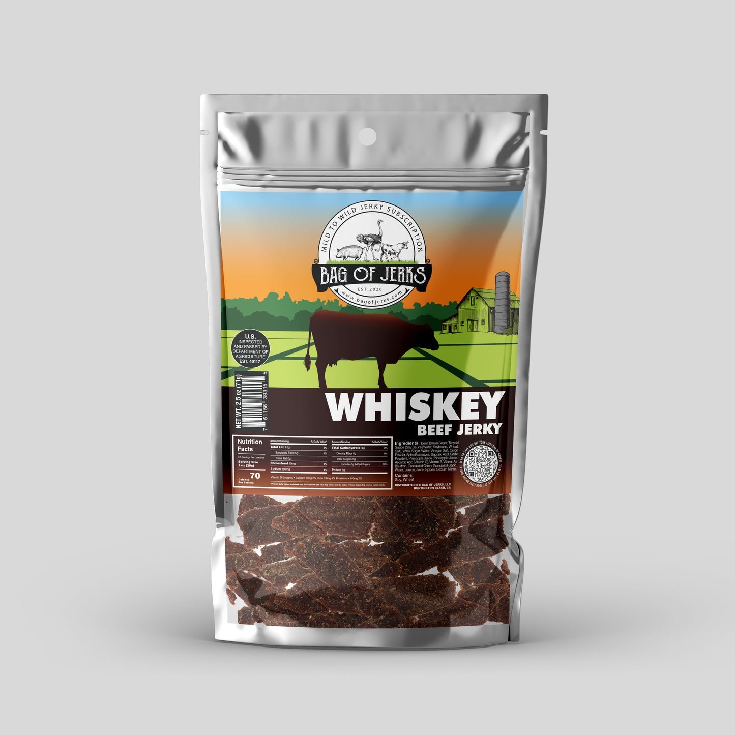 Whiskey Beef Jerky