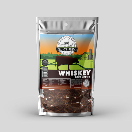 Whiskey Beef Jerky – Smoky, Sweet, and Boldly Boozy