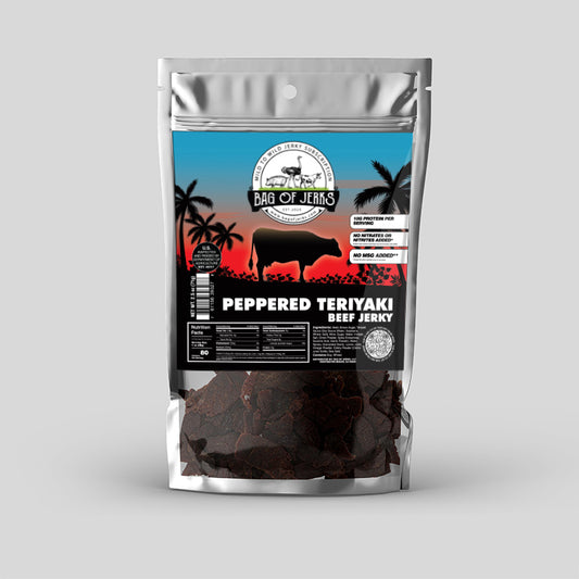 Peppered Teriyaki Beef Jerky – Sweet, Smoky, and a Kick in the Pants