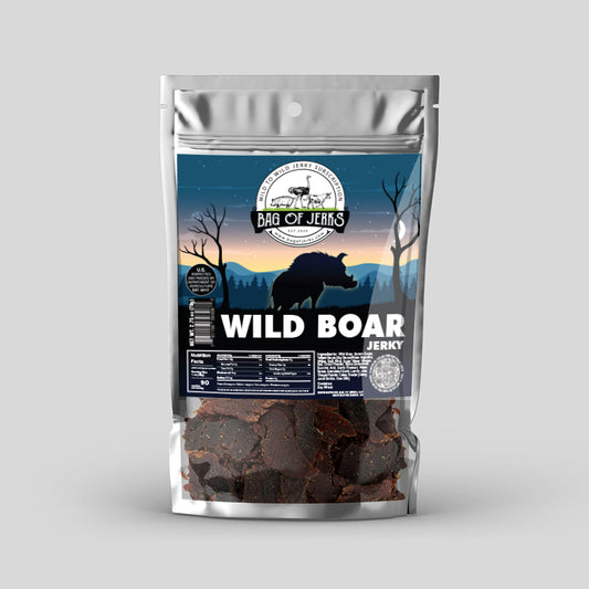 Wild Boar Jerky – Bold, Gamey, and Wildly Addictive