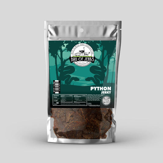 Python Jerky – Sssmoked to Perfection, Wild as Hell