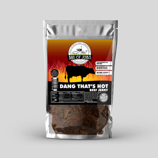 Dang Thats Hot Beef Jerky