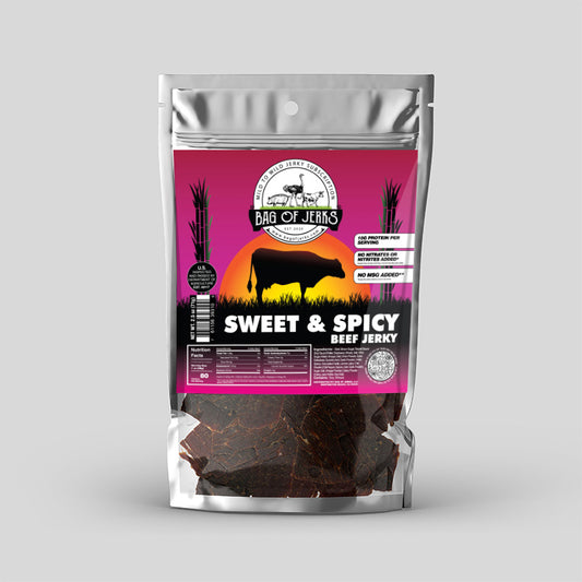 Sweet & Spicy Beef Jerky – Bold Flavor, Balanced Kick