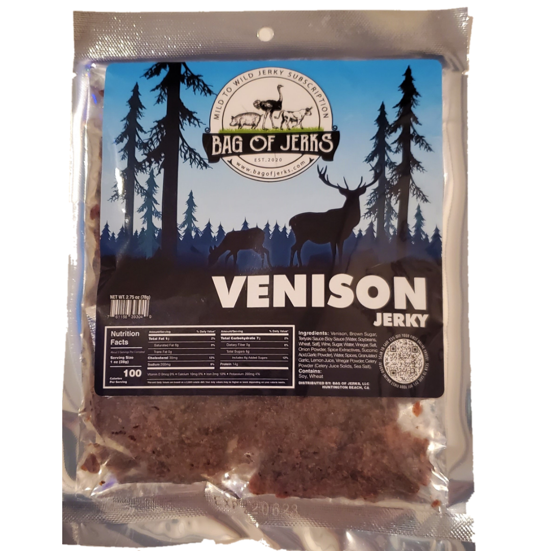 Venison Jerky-Bag of Jerks