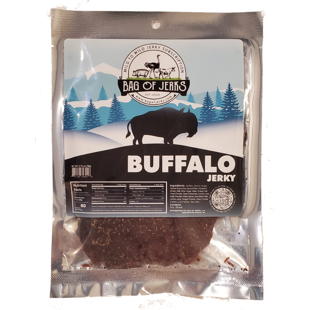 Buffalo Jerky-Bag of Jerks