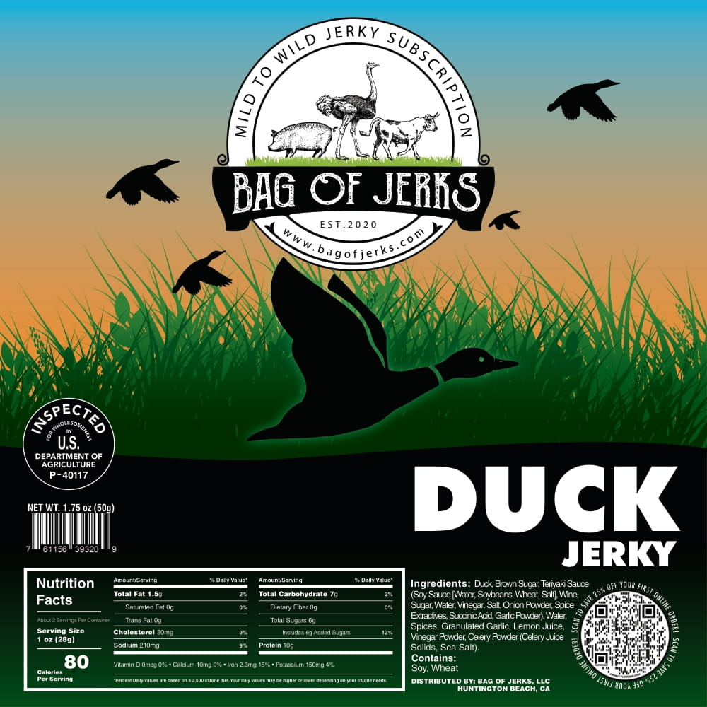 Duck Jerky-Bag of Jerks