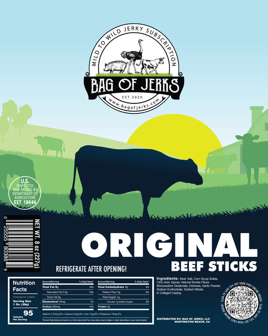 Original Beef Sticks-Bag of Jerks
