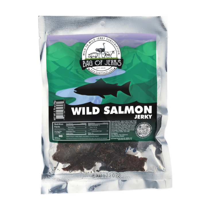 Wild Salmon Jerky-Bag of Jerks