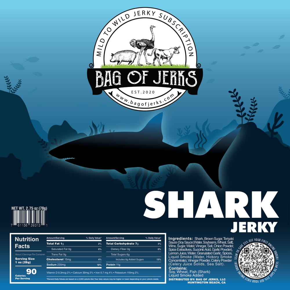 Shark Jerky-Bag of Jerks